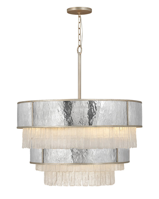 Fredrick Ramond FR32705CPG LED Chandelier, Champagne Gold
