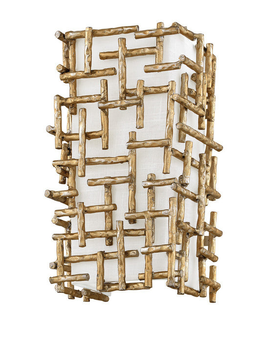 Fredrick Ramond FR33102BNG LED Wall Sconce, Burnished Gold