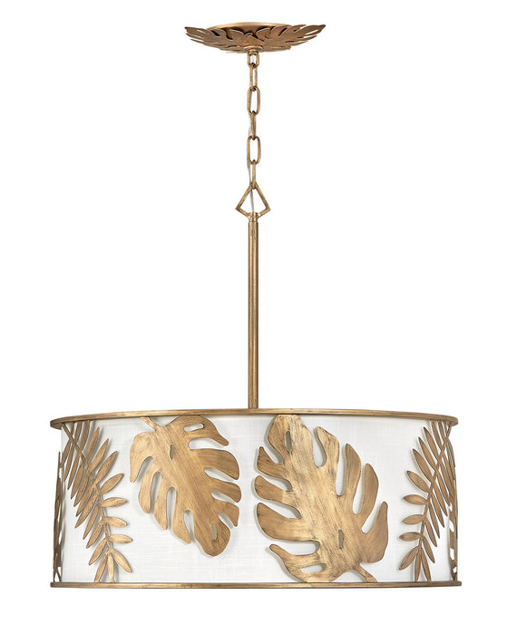 Fredrick Ramond FR35105BNG LED Chandelier, Burnished Gold