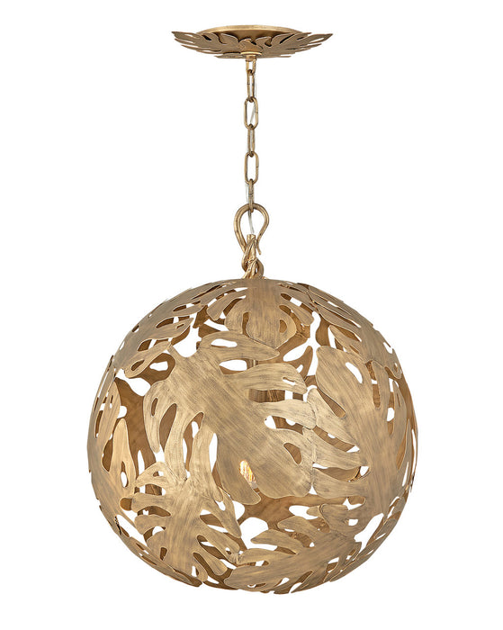 Fredrick Ramond FR35108BNG LED Chandelier, Burnished Gold