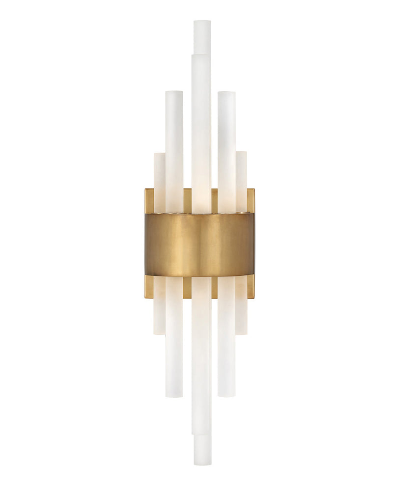 Fredrick Ramond FR46102HBR LED Wall Sconce, Heritage Brass