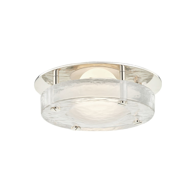 Hudson Valley 9208-PN LED Flush Mount, Polished Nickel