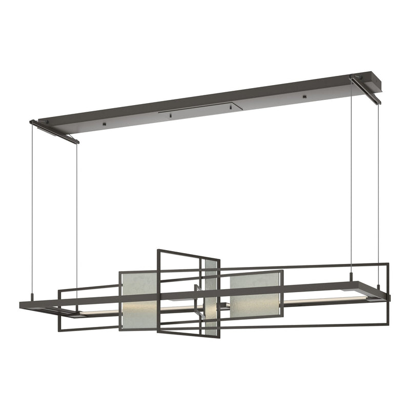 Hubbardton Forge 139754-LED-STND-07-82 LED Pendant, Dark Smoke
