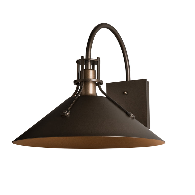 Hubbardton Forge 302713-SKT-75 One Light Outdoor Wall Sconce, Coastal Bronze