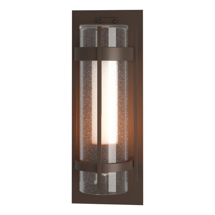 Hubbardton Forge 305898-SKT-75-ZS0656 One Light Outdoor Wall Sconce, Coastal Bronze