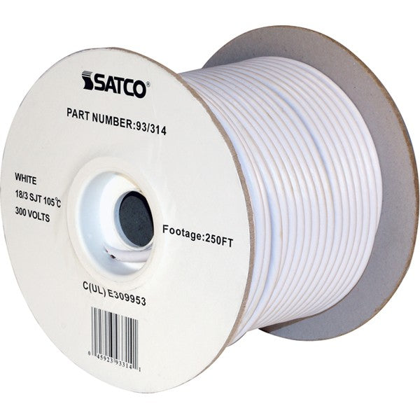 Satco 93-314 Bulk Wire, White