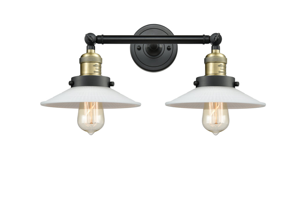 Innovations 208-BAB-G1 Two Light Bath Vanity, Black Antique Brass