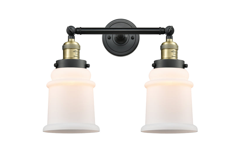 Innovations 208-BAB-G181 Two Light Bath Vanity, Black Antique Brass