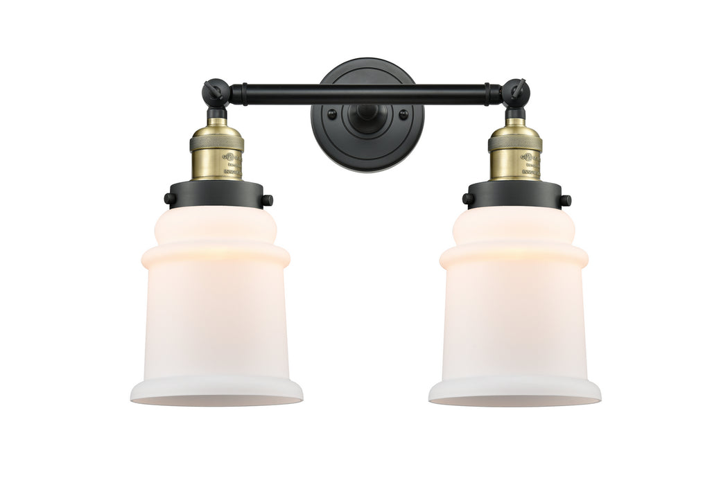 Innovations 208-BAB-G181 Two Light Bath Vanity, Black Antique Brass
