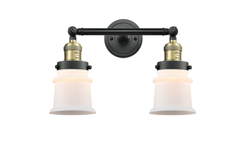 Innovations 208-BAB-G181S Two Light Bath Vanity, Black Antique Brass