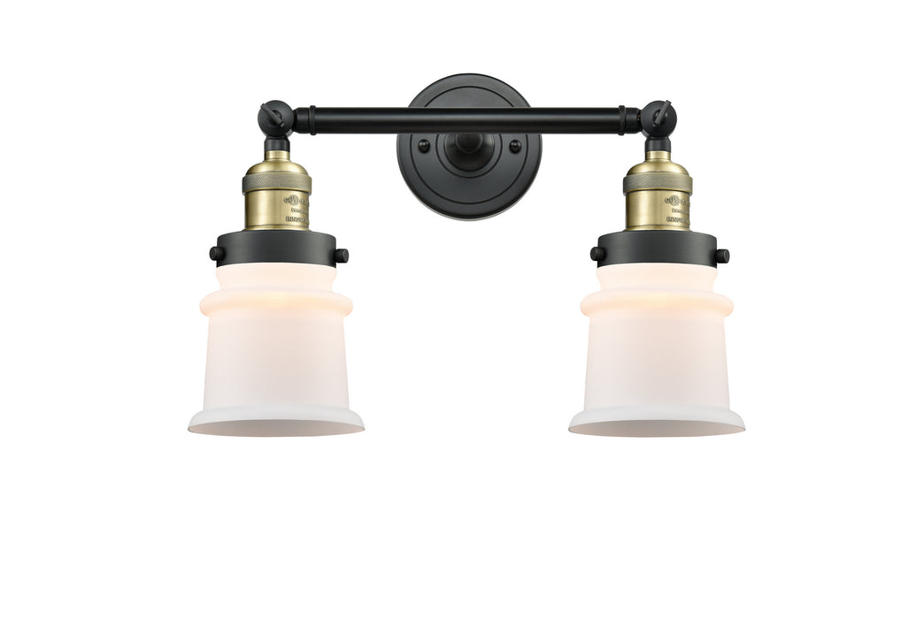 Innovations 208-BAB-G181S Two Light Bath Vanity, Black Antique Brass