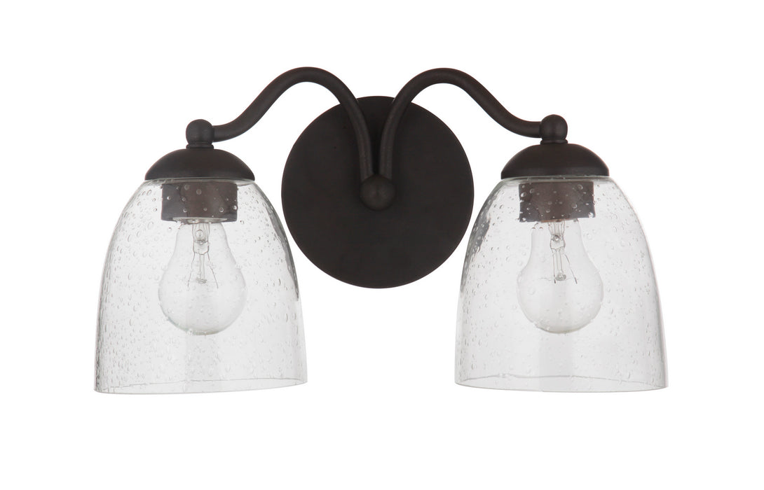 Craftmade 19915ESP2 Two Light Vanity, Espresso