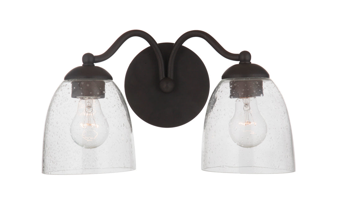 Craftmade 19915ESP2 Two Light Vanity, Espresso