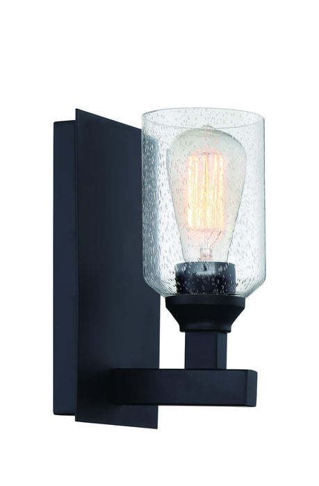 Craftmade 53161-FB One Light Wall Sconce, Flat Black