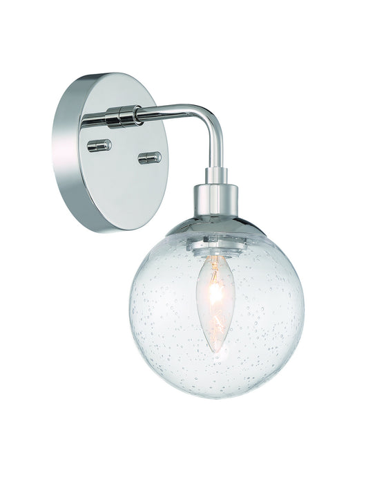 Craftmade 53301-CH One Light Wall Sconce, Chrome