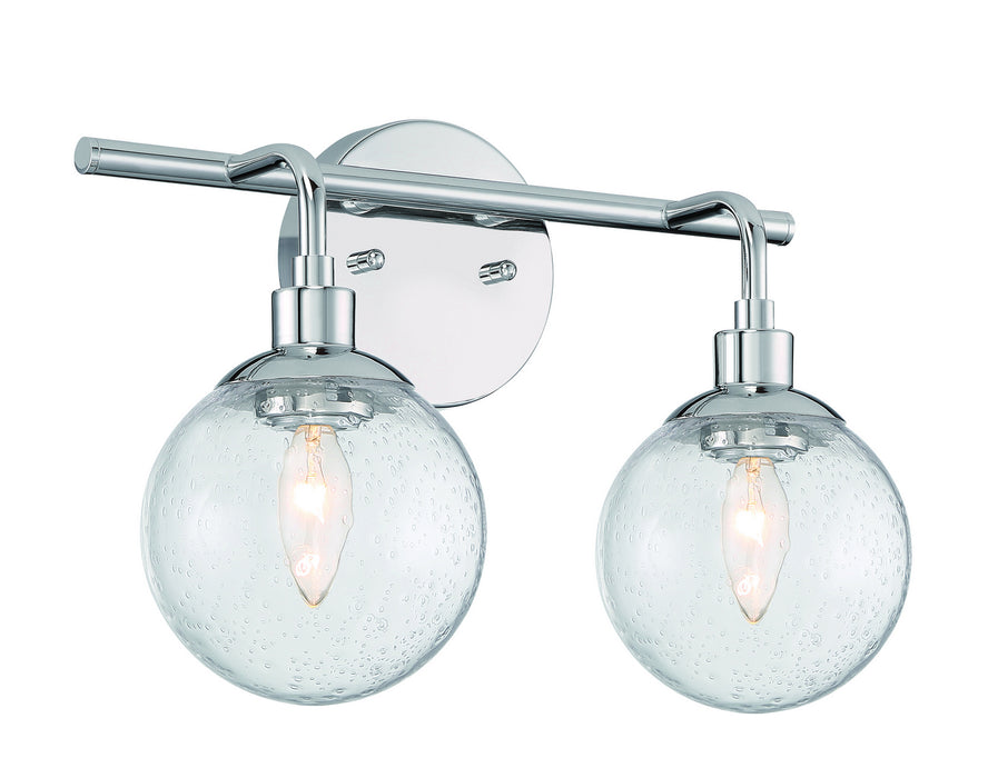 Craftmade 53302-CH Two Light Vanity, Chrome