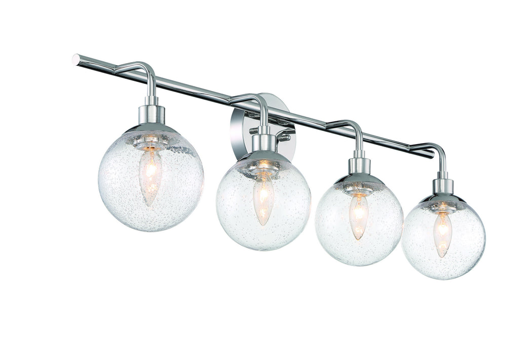 Craftmade 53304-CH Four Light Vanity, Chrome