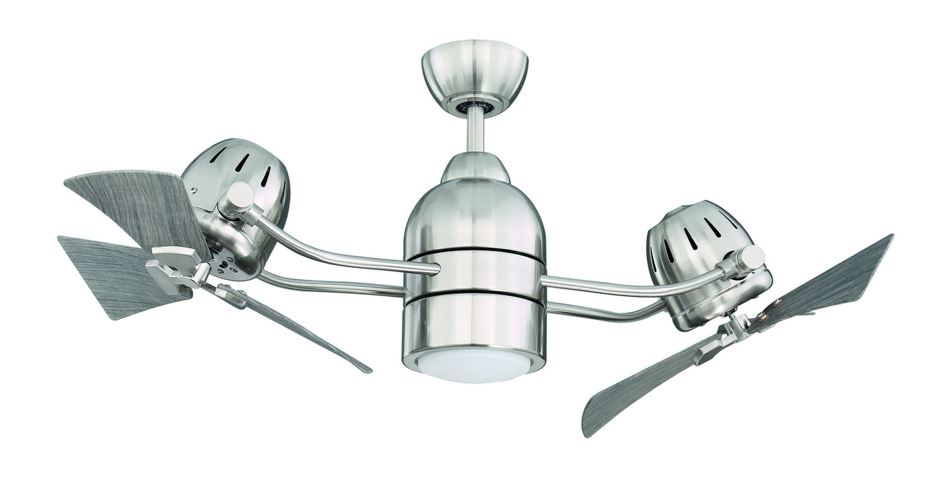 Craftmade BW250BNK6 18"Ceiling Fan, Brushed Polished Nickel