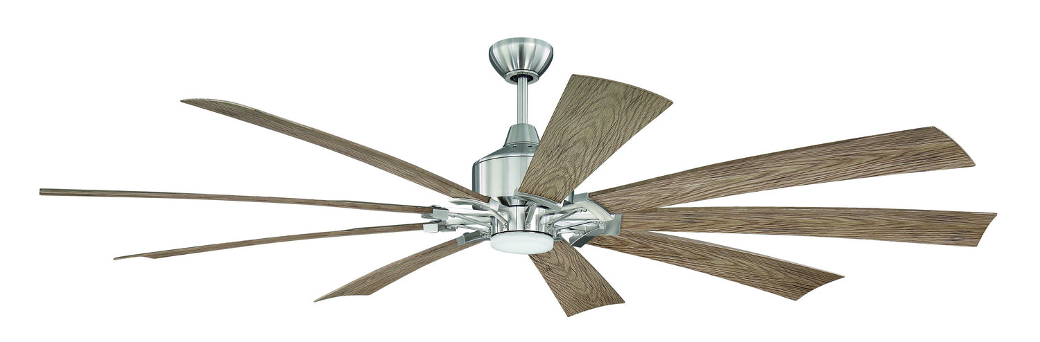 Craftmade EAS70BNK9 70"Ceiling Fan, Brushed Polished Nickel