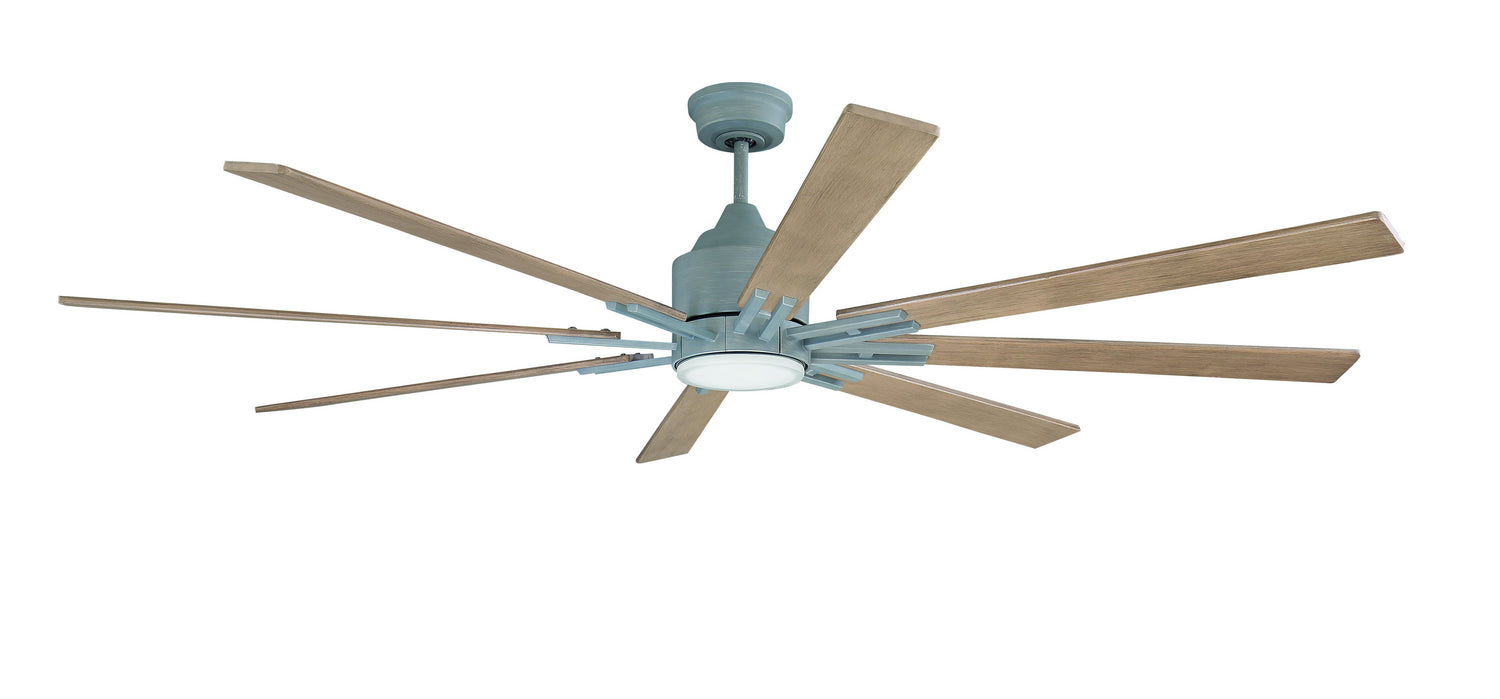 Craftmade FLE70AGV8 70"Ceiling Fan, Aged Galvanized