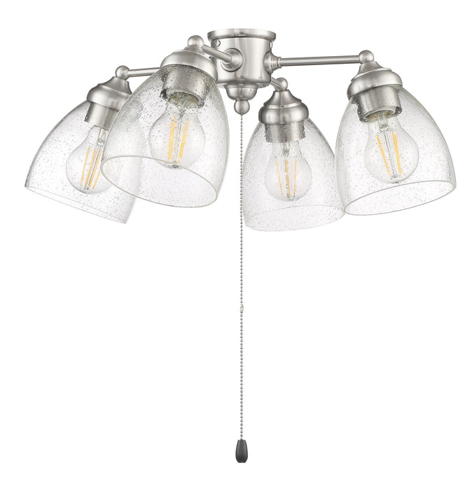 Craftmade LK401105-BNK-LED LED Fan Light Kit, Brushed Polished Nickel