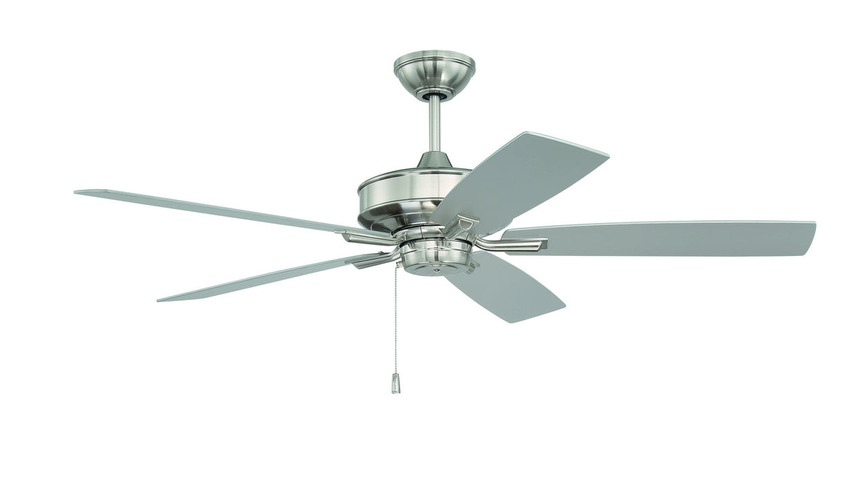 Craftmade OPT52BNK5 52"Ceiling Fan, Brushed Polished Nickel