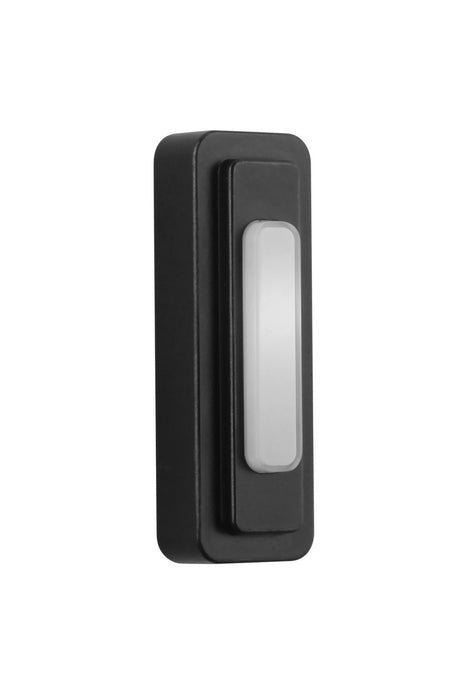 Craftmade PB5002-FB Tiered Surface Mount Pushbutton, Flat Black