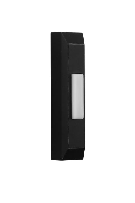 Craftmade PB5004-FB Thin Profile Surface Mount Pushbutton, Flat Black