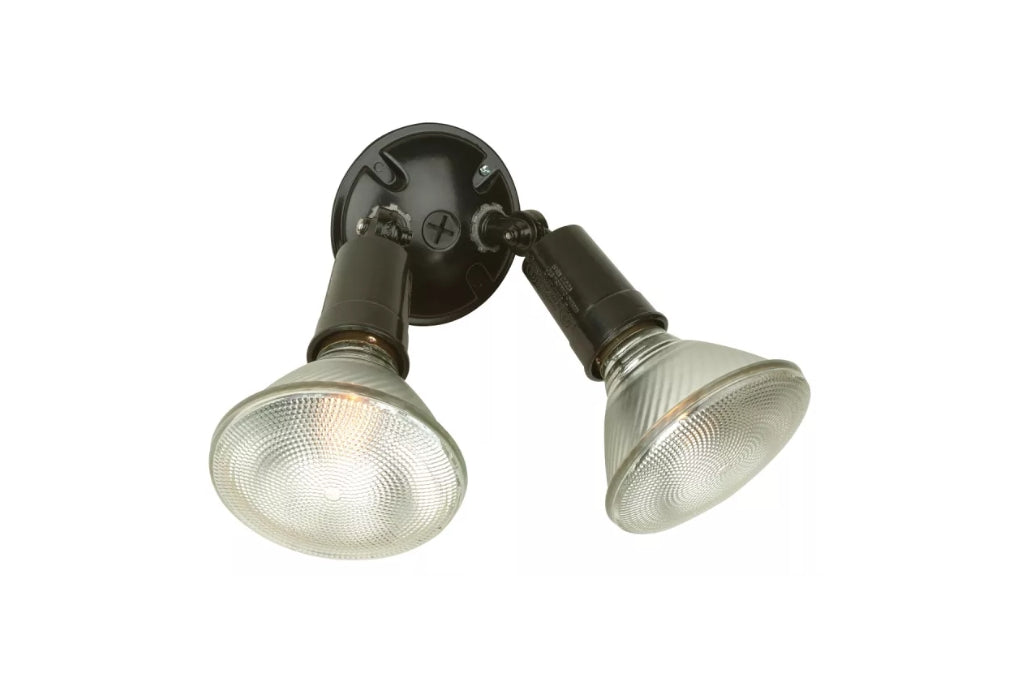 Craftmade PH-2BLK Two Light PAR Holder, Black