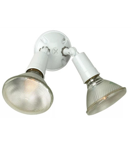 Craftmade PH-2W Two Light PAR Holder, White