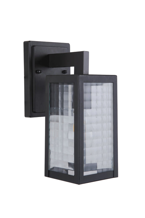 Craftmade Z4504-MN-SC One Light Wall Mount, Midnight