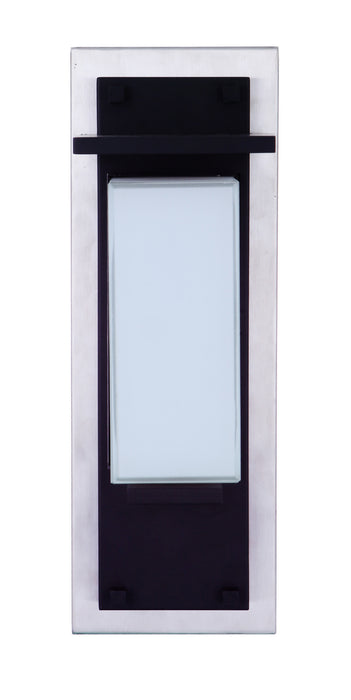 Craftmade ZA2502-SSMN-LED LED Outdoor Lantern, Stainless Steel / Midnight