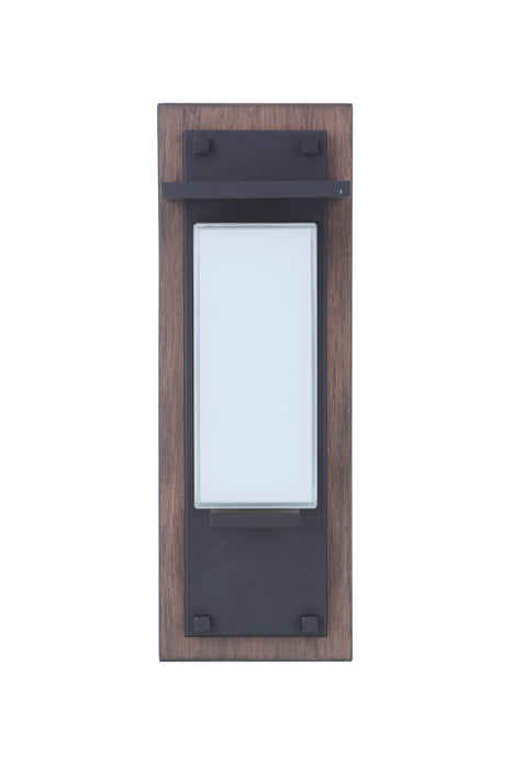 Craftmade ZA2502-WBMN-LED LED Outdoor Lantern, Whiskey Barrel / Midnight