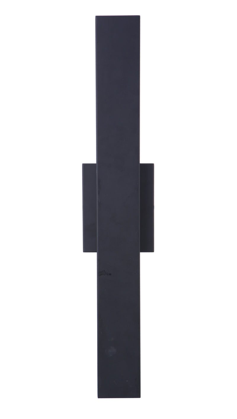 Craftmade ZA2620-MN-LED LED Outdoor Wall Lantern, Midnight
