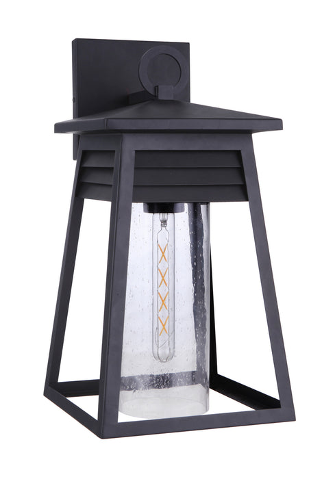 Craftmade ZA2724-TB One Light Outdoor Pendant, Textured Black