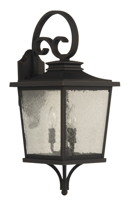 Craftmade ZA2914-DBG Three Light Outdoor Wall Mount, Dark Bronze Gilded
