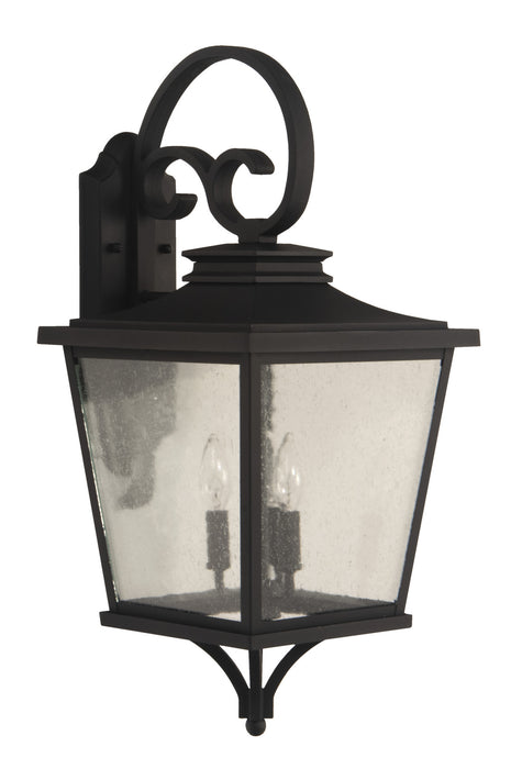 Craftmade ZA2924-TB Three Light Outdoor Wall Mount, Textured Black