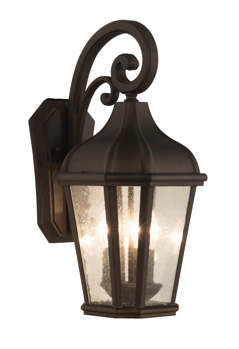 Craftmade ZA3024-DC Three Light Outdoor Wall Mount, Dark Coffee