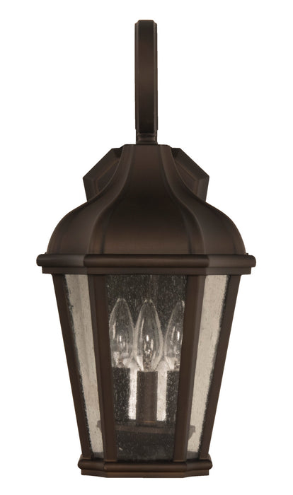 Craftmade ZA3024-DC Three Light Outdoor Wall Mount, Dark Coffee
