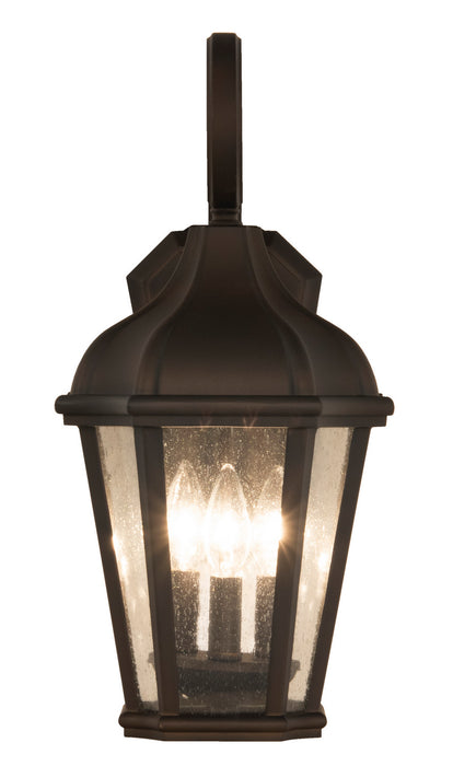 Craftmade ZA3024-DC Three Light Outdoor Wall Mount, Dark Coffee
