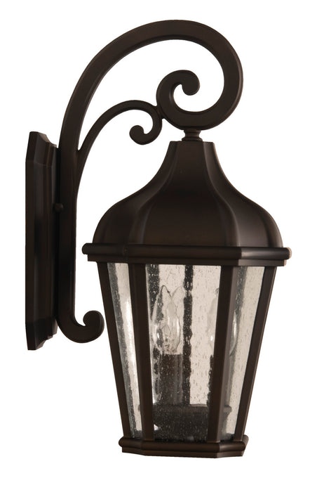 Craftmade ZA3024-DC Three Light Outdoor Wall Mount, Dark Coffee