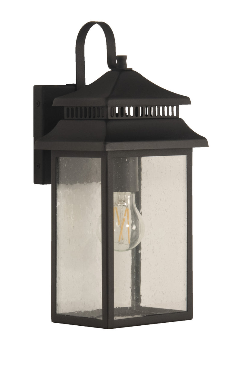 Craftmade ZA3104-TB One Light Outdoor Wall Mount, Textured Black