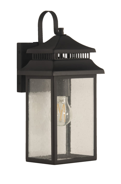 Craftmade ZA3104-TB One Light Outdoor Wall Mount, Textured Black