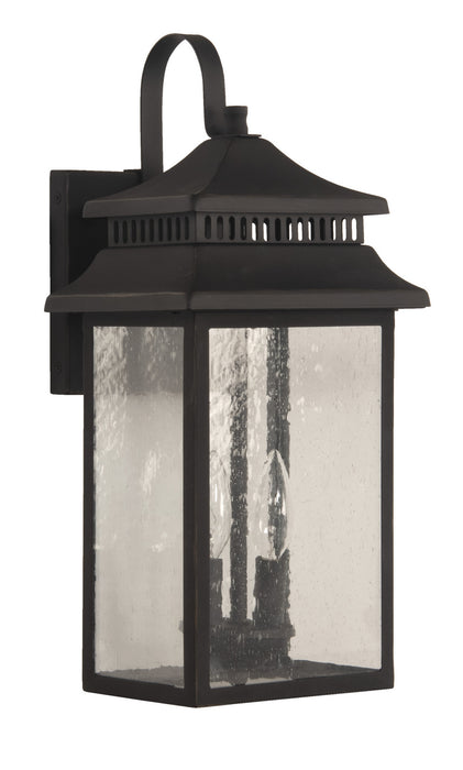Craftmade ZA3114-DBG Two Light Outdoor Wall Mount, Dark Bronze Gilded