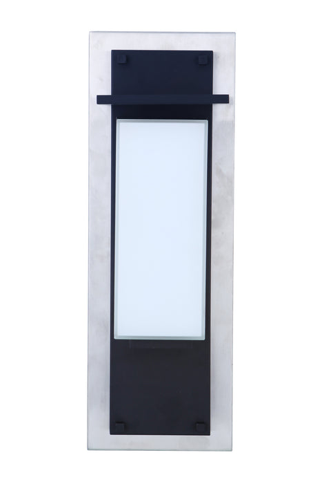 Craftmade ZA2522-SSMN-LED LED Outdoor Lantern, Stainless Steel / Midnight