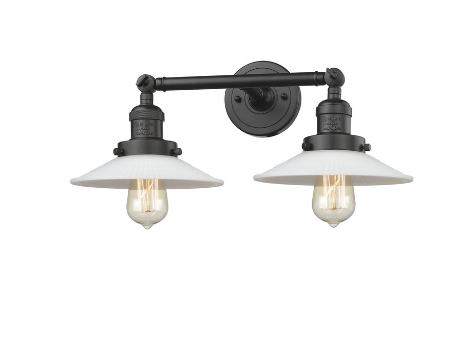 Innovations 208-OB-G1 Two Light Bath Vanity, Oil Rubbed Bronze