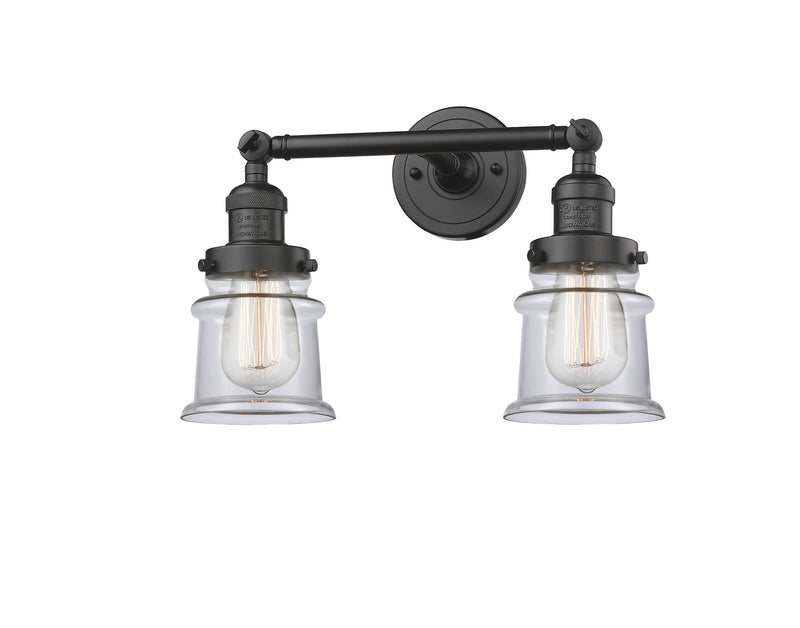 Innovations 208-OB-G182S Two Light Bath Vanity, Oil Rubbed Bronze
