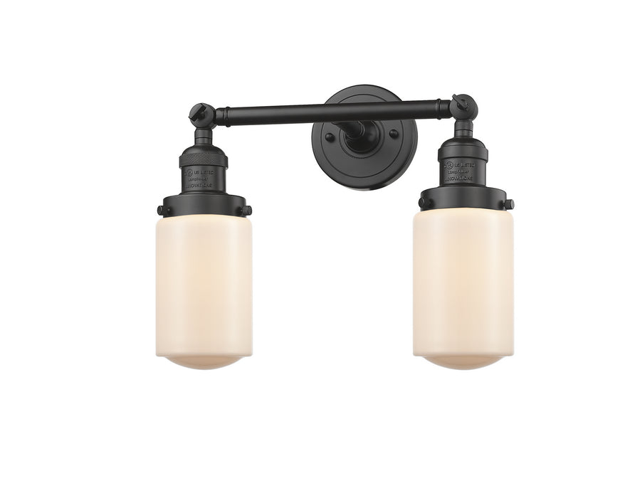 Innovations 208-OB-G311 Two Light Bath Vanity, Oil Rubbed Bronze