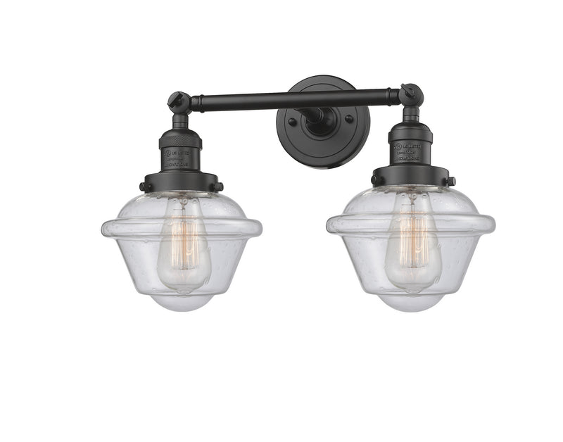Innovations 208-OB-G534 Two Light Bath Vanity, Oil Rubbed Bronze