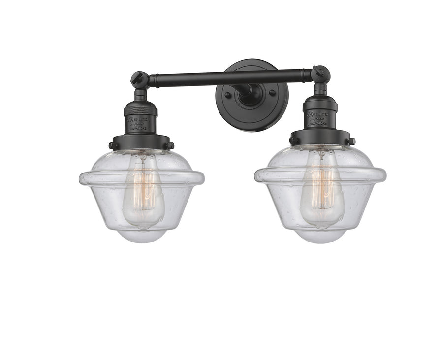 Innovations 208-OB-G534 Two Light Bath Vanity, Oil Rubbed Bronze